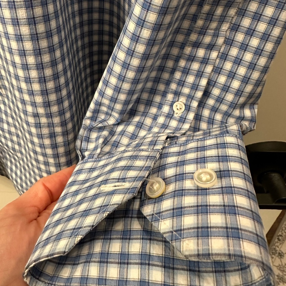 Peter Millar Button Down Size Medium - image 6